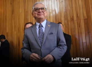 Carlos Rodimiro Lucero, presidente interino de la Corte Suprema de Justicia (CSJ). Foto La Hora: Daniel Ramírez