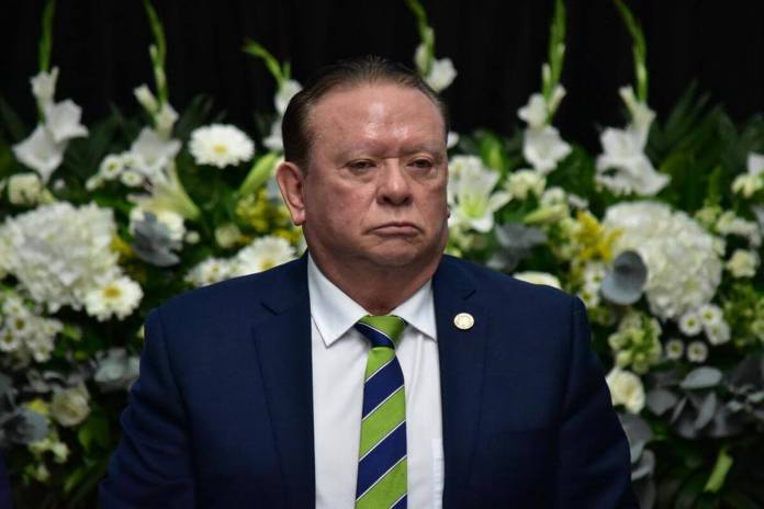 Por ausencia del magistrado Carlos Contreras, el pleno de la CSJ suspendió nuevamente la sesión para elegir presidente del OJ. Foto La Hora: Daniel Ramírez