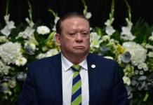 Por ausencia del magistrado Carlos Contreras, el pleno de la CSJ suspendió nuevamente la sesión para elegir presidente del OJ. Foto La Hora: Daniel Ramírez