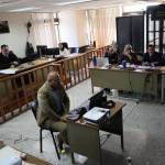 El Tribunal Cuarto de Sentencia Penal reprodujo la reconstrucción de hechos realizada para esclarecer la muerte de Hansel Szarata. Foto La Hora: Daniel Ramírez