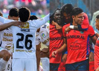 Comunicaciones y Municipal se enfrentan en el Estadio Cementos Progreso en el Clásico 336.