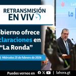 Conferencia de prensa La Ronda. Foto La Hora: Francisco Altán