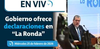 Conferencia de prensa La Ronda. Foto La Hora: Francisco Altán