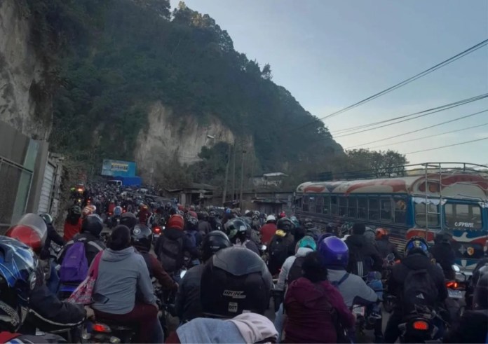 El alcalde Juan Carlos Pellecer busca descongestionar el tránsito de la Ciudad de Guatemala con un redireccionamiento de la RD-5.