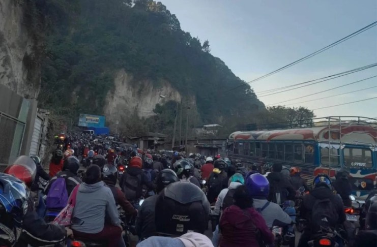 El alcalde Juan Carlos Pellecer busca descongestionar el tránsito de la Ciudad de Guatemala con un redireccionamiento de la RD-5.