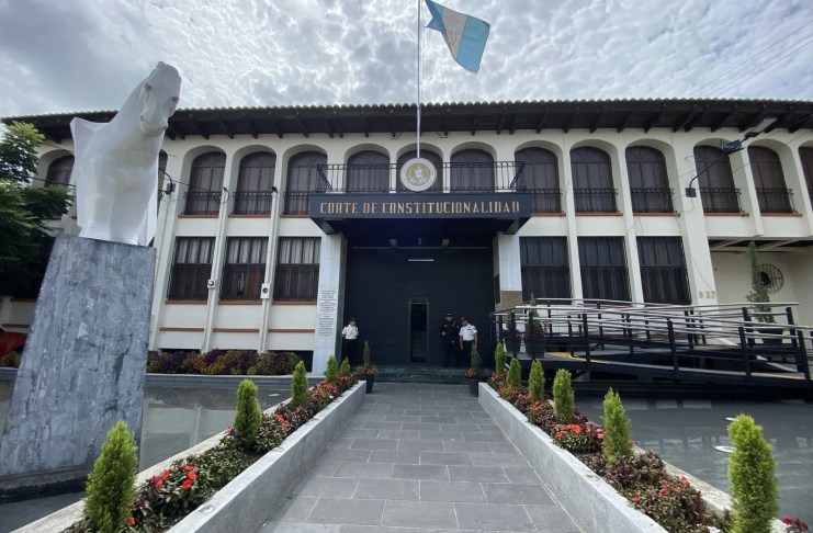 Fachada de la Corte de Consitucionalidad. Foto La Hora