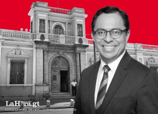 Decano de Derecho de la Universidad de San Carlos de Guatemala (Usac), Henry Arriaga, quien fue comisionado en la Postuladora del Tribunal Supremo Electoral (TSE). Foto La Hora: Alejandro Ramírez