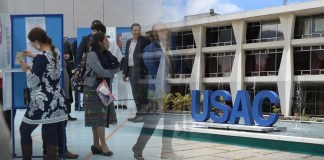 Elección de representante del CANG ane el CSU y vocal III de la Usac. Foto La Hora: Alejandro Ramírez