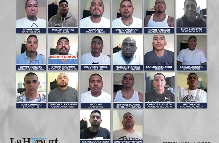 Con captura de "Jocker" y tres meses de la fuga en Fraijanes II, 12 reos del Barrio 18 continúan prófugos.