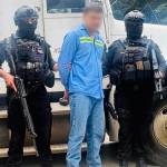Capturan al séptimo extraditable del año durante operativo en Izabal. Foto La Hora: PNC.
