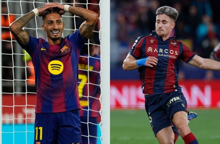 El FC Barcelona recibe al Levante en el Camp Nou en un partido correspondiente a la jornada 25 de LaLiga.