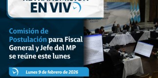 La primera reunión de la Comisión de Postulación para integrar la nómina de candidatos a Fiscal General y Jefe del Ministerio Público comenzó después de las 15:00 horas.