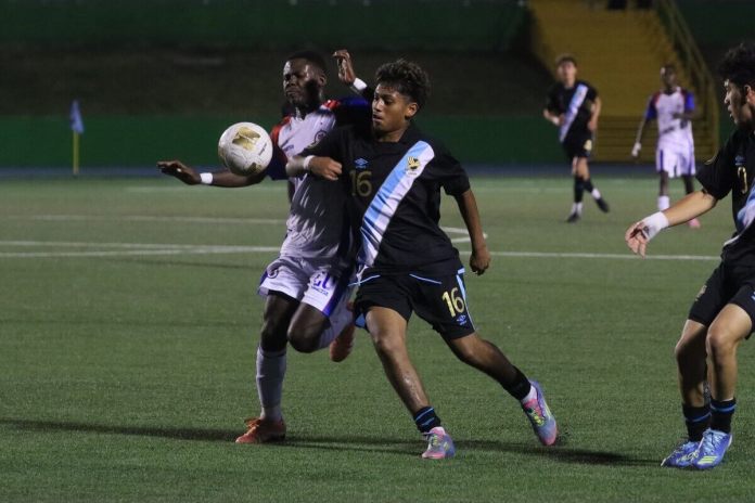 Por segundo año consecutivo, Haití dejó a Guatemala sin la posibilidad de clasificar a su primer Mundial Sub-17.