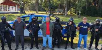 Capturan a tres extraditables por trafico de cocaína desde 2006 tras operativo en Petén.