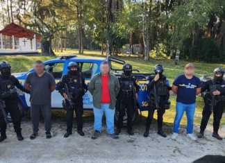 Capturan a tres extraditables por trafico de cocaína desde 2006 tras operativo en Petén.