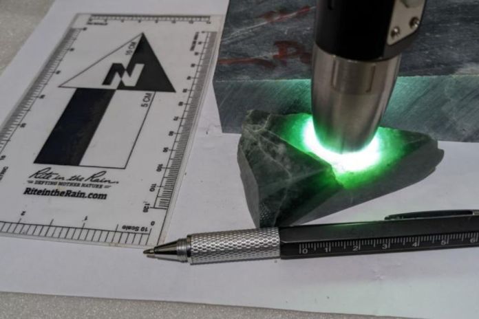 Investigación sobre el jade nacional realizado por geóloga guatemalteca. Foto La Hora: MEM