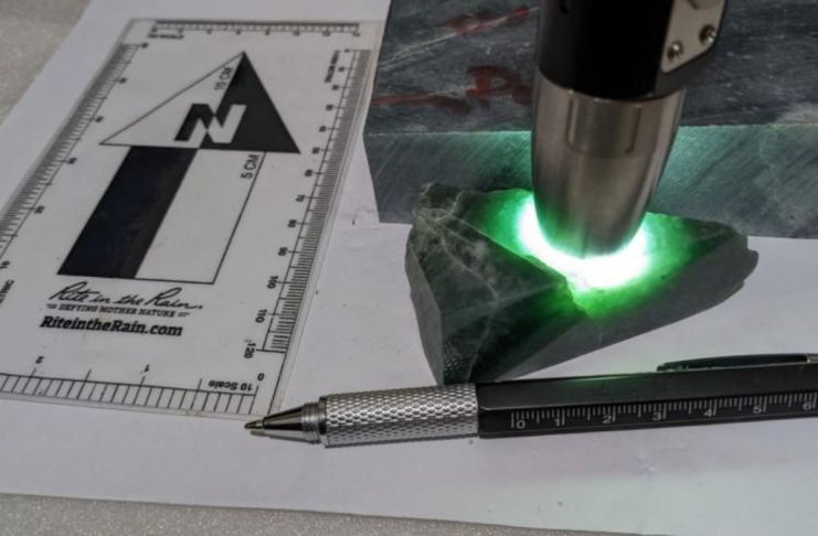 Investigación sobre el jade nacional realizado por geóloga guatemalteca. Foto La Hora: MEM