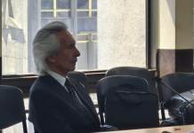 El Juzgado Segundo Pénal le otorgó medida sustitutiva al periodista José Rubén Zamora dentro del segundo proceso en su contra. Foto La Hora: Sergio Osegueda