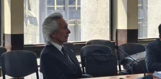 El Juzgado Segundo Pénal le otorgó medida sustitutiva al periodista José Rubén Zamora dentro del segundo proceso en su contra. Foto La Hora: Sergio Osegueda
