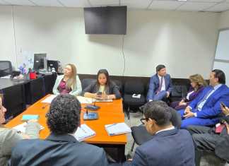 Juez Mario Hichos ordena que caso TREP retome la vía administrativa y cese la investigación por la vía penal. Foto La Hora: Sergio Osegueda