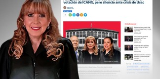 La magistrada Dina Ochoa