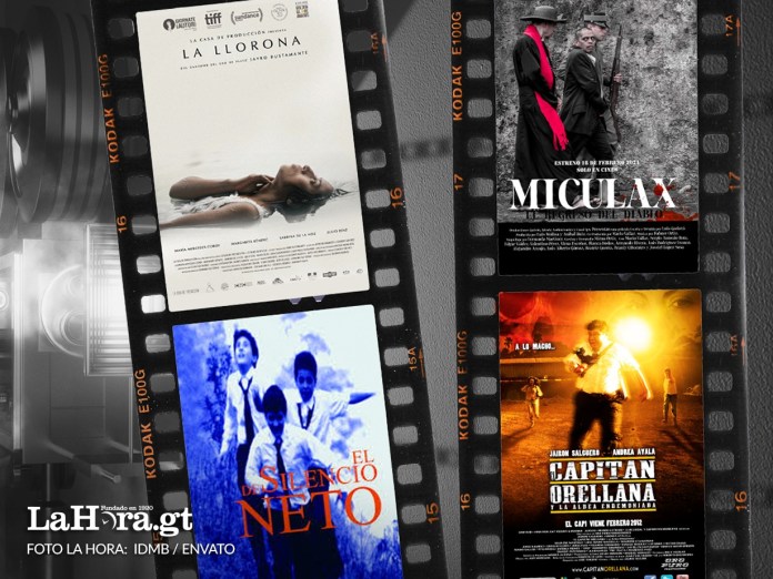 Ley de cine y algunas las películas guatemaltecas. Foto La Hora: Alejandro Ramírez