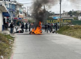 Linchamiento de dos supuestos ladrones en Huehuetenango. Foto La Hora: Redes Sociales