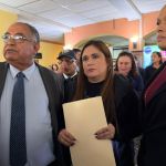 Fiscal Leonor Morales, de la Fiscalía de Delitos contra Operadores de Justicia y Sindicalistas. Foto La Hora: Diego España.