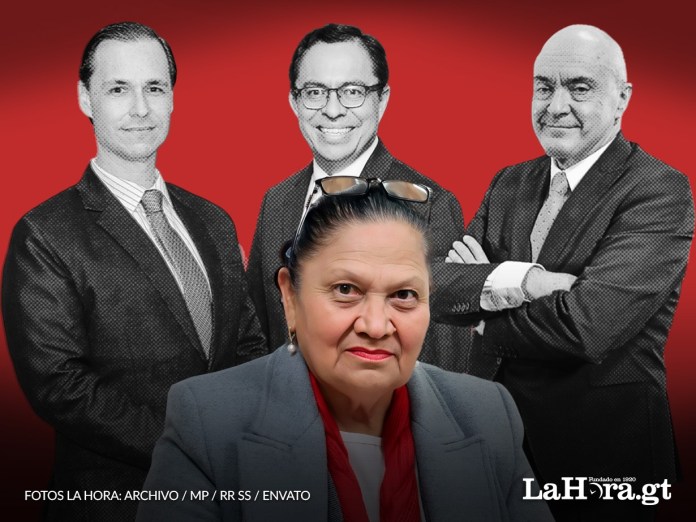 Luis Aragón Solé, Henry Arriaga, Fernando Enrique Sánchez y Consuelo Porras. Foto La Hora: Alejandro Ramírez