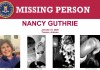 FBI confirma recuperación de videos inéditos en investigación por la desaparición de Nancy Guthrie.