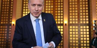 El magistrado Nester Vásquez desconoce que tiene la ponencia de la apelación que busca restablecer el voto de las ciencias afines. Foto La Hora: Daniel Ramírez