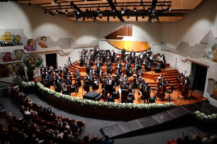 Orquesta Sinfónica Nacional en el Conservatorio. Foto La Hora: Orquesta Sinfónica Nacional de Guatemala (OSN)