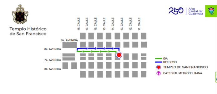 Santísima Virgen Dolorosa Franciscana. Foto La Hora: MuniGuate.