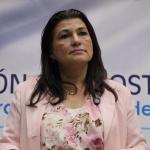 La presidenta del CANG, Patricia Gámez, pidió públicamente que la fiscal del MP, Leonor Morales, sea apartada de su cargo y que lo estaría haciendo formalmente. Foto La Hora: Daniel Ramírez