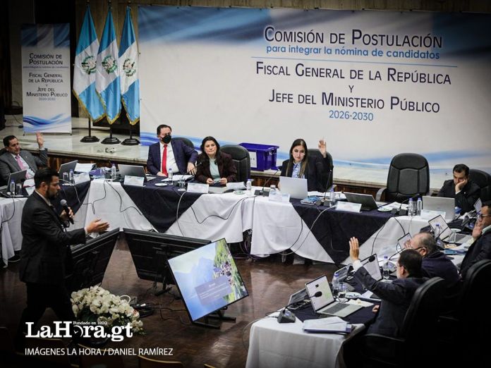 Postuladora de Fiscal General. Foto La Hora: Daniel Ramírez