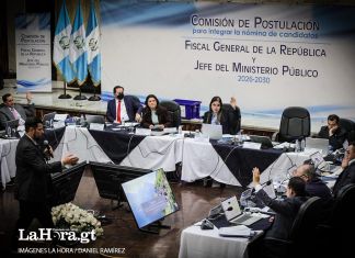 Postuladora de Fiscal General. Foto La Hora: Daniel Ramírez