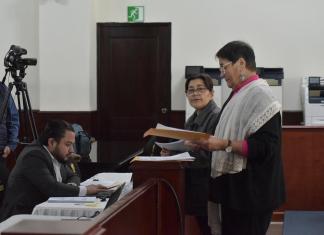 Presentan tachas contra aspirantes a magistrados del TSE. Foto La Hora: José Orozco