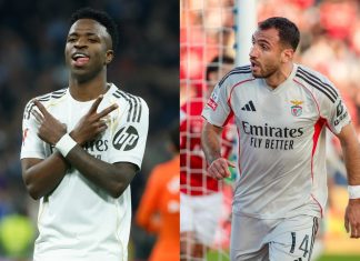 Real Madrid y Benfica se enfrentan en el partido de ida de la ronda de Playoffs de la UEFA Champions League.
