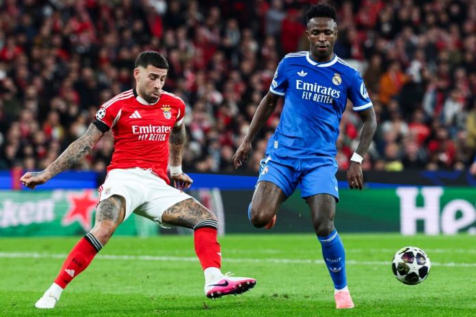 Real Madrid vs. Benfica Real Madrid recibe al Benfica en el Santiago Bernabéu en el partido de vuelta de la ronda de Playoffs de la Champions League.