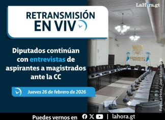Retransmisión: Diputados continúan con entrevistas de aspirantes a magistrados ante la CC. Foto La Hora: Francisco Altán