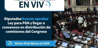 Retransmisión de sesion ordinaria del Congreso de la República este martes 10 de febrero. Foto La Hora: Francisco Altán