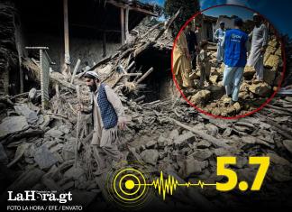 El terremoto de magnitud 5.7 que golpeó Afganistán fue registrado este viernes 20 de febrero.