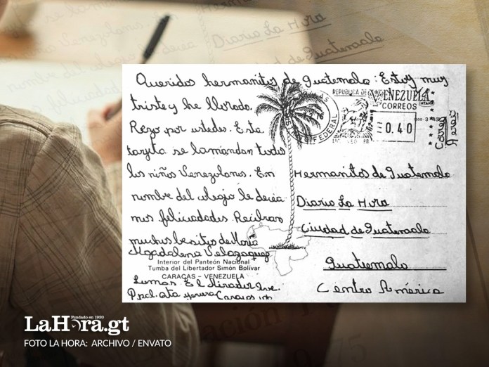 A 50 años del terremoto de 1976, la carta de una niña que conmovió a Guatemala. Arte La Hora: Alejandro Ramírez.