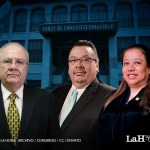 Magistrados actuales van por la reelección en proceso a cargo del Congreso. Arte La Hora: Alejandro Ramírez.