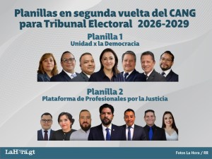 Planillas 1 y 2 pasan a la segunda vuelta para la elección del Tribunal Electoral del CANG