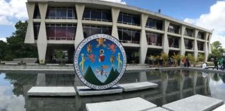 Fachada de la Rectoría de la Universidad de San Carlos de Guatemala (Usac). Foto La Hora: archivo