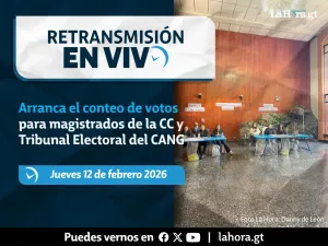 Retransmisión: Arranca el conteo de votos para magistrados de la CC y Tribunal Electoral del CANG
