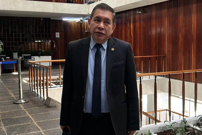 Walter Paulino Jimenez Texaj, ex magistrado suplente de la CC. Foto La Hora: José Orozco