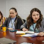 Representantes de PGN informan de la reserva del caso por denuncias de adopciones ilegales. Foto: Congreso de la República