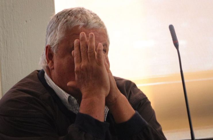 El exdirector de Caminos, Álvaro Castillo, aceptó cargos dentro del caso Libramiento de Chimaltenango, por lo que fue condenado. Foto La Hora: Daniel Ramírez